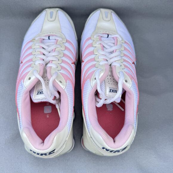 Nike Shox R4 Shoes Womens Size 6Y Running 318096-141 00s Sneakers - Picture 3 of 9